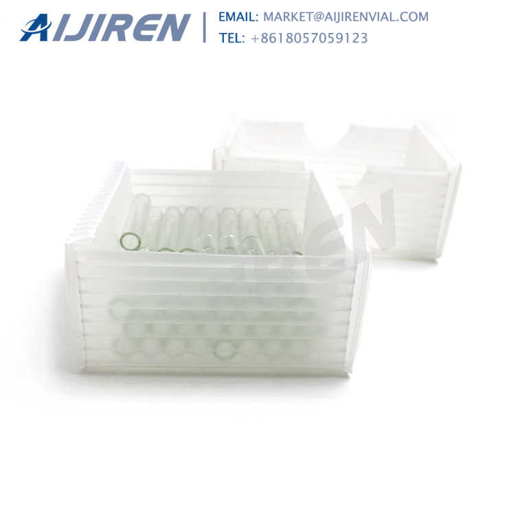 Flat bottom IP250 chromatography autosampler vial inserts price Aijiren